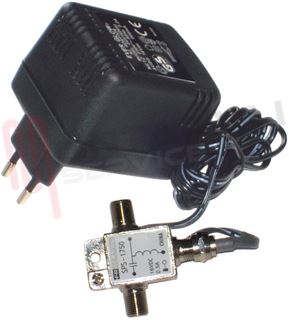 Immagine di ALIMENTATORE SPS1750 CORR.500MA 16VDC 2USC. 230V ENT.