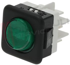 Visualizza i dettagli per DEVIATORE BIPOLARE 16A TASTO TONDO LUMINOSO VERDE Immagine di DEVIATORE BIPOLARE 16A TASTO TONDO LUMINOSO VERDE