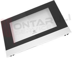 Visualizza i dettagli per VETRO FORNO ALT.465X592MM. NERO-SILVER Immagine di VETRO FORNO ALT.465X592MM. NERO-SILVER