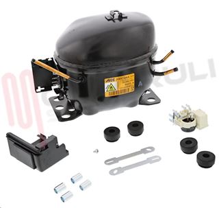 Immagine di KIT COMPRESSORE R600A 1/4HP HXK12AA 220/240V ACC COMPLETO
