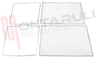 Immagine di MOLLE E FILTRI CAPPA IN ALLUMINIO 237X170MM. KIT 2PZ FABER