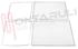 Immagine di MOLLE E FILTRI CAPPA IN ALLUMINIO 237X170MM. KIT 2PZ FABER