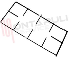 Visualizza i dettagli per GRIGLIA 1 FUOCO PIATTINA 453X209MM. CENTRALE ARISTON Immagine di GRIGLIA 1 FUOCO PIATTINA 453X209MM. CENTRALE ARISTON