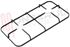 Immagine di GRIGLIA 2 FUOCHI PIATTINA 457X245MM. NARDI