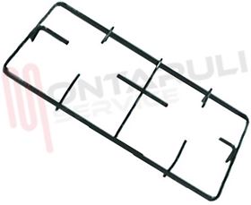 Visualizza i dettagli per GRIGLIA 2 FUOCHI GHISA 407X229MM. SOVRANA Immagine di GRIGLIA 2 FUOCHI GHISA 407X229MM. SOVRANA