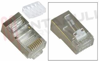 Immagine di SPINA 8/8 (RJ45) WESTERN CAVO TONDO