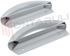 Immagine di MANIGLIA FRIGO CONGELATORE KIT 2PZ. GRIGIO