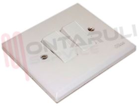 Visualizza i dettagli per DOPPIO DEVIATORE INCASSO C/PLACCA BIANCA ELIOS Immagine di DOPPIO DEVIATORE INCASSO C/PLACCA BIANCA ELIOS