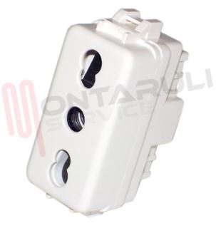Immagine di PRESA BIVALENTE 2X6/15+T SERIE ASTRA ELIOS