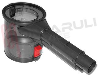 Immagine di CONTENITORE POLVERE SCOPA ELETTRICA HOOVER ROSSO