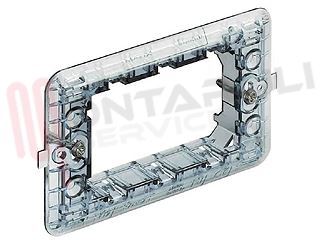 Immagine di SUPPORTO 3 POSTI TRASPARENTE SERIE MAGIC TT MATIX