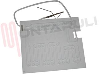Immagine di EVAPORATORE PIASTRA 410X360MM. COASSIALE