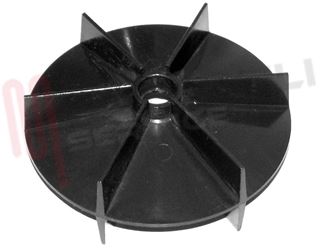 Immagine di VENTOLA UNIVERSALE ASCIUGACAPELLI SILENZIOSO FORO Ø10MM.