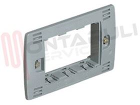 Visualizza i dettagli per SUPPORTO A 3 MODULI SERIE LUNA BTICINO Immagine di SUPPORTO A 3 MODULI SERIE LUNA BTICINO