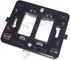 Immagine di SUPPORTO 2P SCATOLA TONDA PLACCA A PRESSIONE SERIE MAGIC