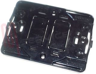 Immagine di SUPPORTO 2P SCATOLA TONDA PLACCA A VITE SERIE MAGIC