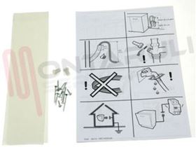 Visualizza i dettagli per KIT INSTALLAZIONE 45/60CM INCASSO Immagine di KIT INSTALLAZIONE 45/60CM INCASSO