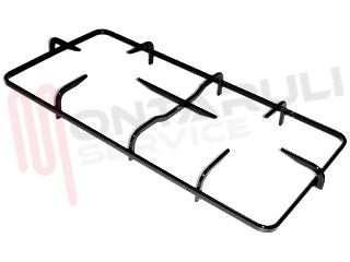 Immagine di GRIGLIA 2 FUOCHI PIATTINA 458X224X34MM. GLEMGAS