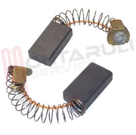 Visualizza i dettagli per COPPIA SPAZZOLE BED 6X12X20MM. Immagine di COPPIA SPAZZOLE BED 6X12X20MM.