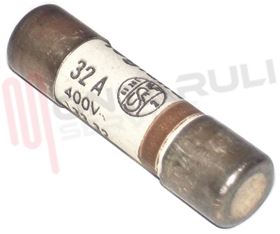 Visualizza i dettagli per FUSIBILE CILINDRICO GG 10.3X38MM 32A 400V SENZA SEGNALATORE Immagine di FUSIBILE CILINDRICO GG 10.3X38MM 32A 400V SENZA SEGNALATORE