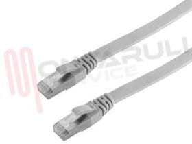Visualizza i dettagli per CAVO U/FTP CAT 7 PATCH MT.7,5 GRIGIO PIATTO RJ45 SLIM Immagine di CAVO U/FTP CAT 7 PATCH MT.7,5 GRIGIO PIATTO RJ45 SLIM