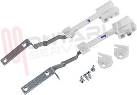 Visualizza i dettagli per KIT REGOLAZIONE SPORTELLO LAVASTOVIGLIE Immagine di KIT REGOLAZIONE SPORTELLO LAVASTOVIGLIE