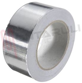 Visualizza i dettagli per NASTRO ADESIVO ALLUMINIO 50MT. Immagine di NASTRO ADESIVO ALLUMINIO 50MT.