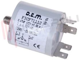 Visualizza i dettagli per FILTRO ANTIDISTURBO 0.47UF CON PERNO Immagine di FILTRO ANTIDISTURBO 0.47UF CON PERNO