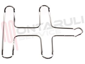 Visualizza i dettagli per RIDUZIONE GRIGLIA IN FILO 5 PUNTE 140X155MM. Immagine di RIDUZIONE GRIGLIA IN FILO 5 PUNTE 140X155MM.