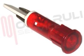Visualizza i dettagli per LAMPADA SPIA 230V ROSSA Ø 9 MM. Immagine di LAMPADA SPIA 230V ROSSA Ø 9 MM.