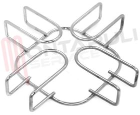 Visualizza i dettagli per GRIGLIA 1 FUOCO FILO 140X140MM. F GRANDE CROMATA FRANKE Immagine di GRIGLIA 1 FUOCO FILO 140X140MM. F GRANDE CROMATA FRANKE