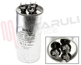Visualizza i dettagli per CONDENSATORE METALLICO 50+6MF 400VAC X CONDIZIONATORI Immagine di CONDENSATORE METALLICO 50+6MF 400VAC X CONDIZIONATORI