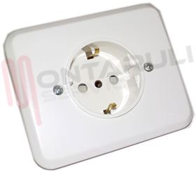 Visualizza i dettagli per PRESA SCHUKO 2P+T 16A INCASSO C/PLACCA ELIOS Immagine di PRESA SCHUKO 2P+T 16A INCASSO C/PLACCA ELIOS