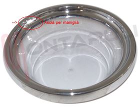 Visualizza i dettagli per OBLO' COMPLETO DI CORNICE CROMATO C/ASOLA MANIGLIA Immagine di OBLO' COMPLETO DI CORNICE CROMATO C/ASOLA MANIGLIA