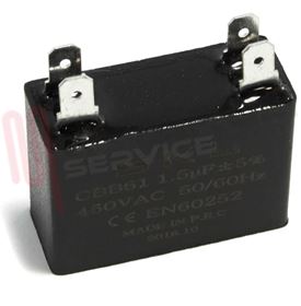 Visualizza i dettagli per CONDENSATORE 1,5MF 450V Immagine di CONDENSATORE 1,5MF 450V