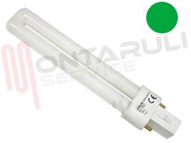 Visualizza i dettagli per LAMPADA DULUX S 9W/66 VERDE G23 Immagine di LAMPADA DULUX S 9W/66 VERDE G23