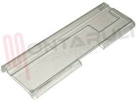 Visualizza i dettagli per SPORTELLO FRIGO TRASPARENTE 493X160MM. Immagine di SPORTELLO FRIGO TRASPARENTE 493X160MM.