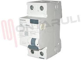 Visualizza i dettagli per INTERRUTTORE DIFFERENZIALE MAGN.1P+N 25A 2MOD. 30MA AC Immagine di INTERRUTTORE DIFFERENZIALE MAGN.1P+N 25A 2MOD. 30MA AC