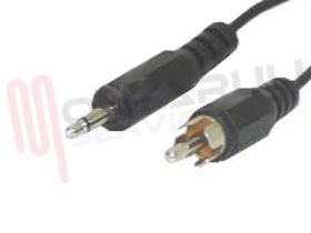 Visualizza i dettagli per CAVO AUDIO 1 RCA MASCHIO / JACK MASCHIO 3,5MM MT.1,5 Immagine di CAVO AUDIO 1 RCA MASCHIO / JACK MASCHIO 3,5MM MT.1,5