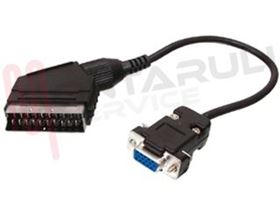 Visualizza i dettagli per CAVO SCART 21 POLI \ VGA FEMMINA 15PIN HD Immagine di CAVO SCART 21 POLI \ VGA FEMMINA 15PIN HD