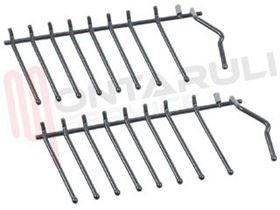 Visualizza i dettagli per GRIGLIA FERMAPIATTI CESTO INFERIORE KIT 2PZ. Immagine di GRIGLIA FERMAPIATTI CESTO INFERIORE KIT 2PZ.