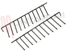 Visualizza i dettagli per GRIGLIA FERMAPIATTI CESTO SUPERIORE KIT 2PZ. Immagine di GRIGLIA FERMAPIATTI CESTO SUPERIORE KIT 2PZ.