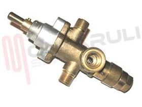 Visualizza i dettagli per RUBINETTO PER STUFA CATALITICA 4 VIE D.6MM. Immagine di RUBINETTO PER STUFA CATALITICA 4 VIE D.6MM.