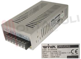 Visualizza i dettagli per ALIMENTATORE 12V WP10-P S 100W LED Immagine di ALIMENTATORE 12V WP10-P S 100W LED