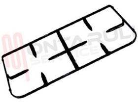 Visualizza i dettagli per GRIGLIA 2 FUOCHI PIATTINA S2000 Immagine di GRIGLIA 2 FUOCHI PIATTINA S2000