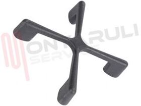 Visualizza i dettagli per GRIGLIA 1 FUOCO GHISA Immagine di GRIGLIA 1 FUOCO GHISA