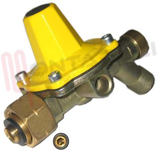 Immagine di RIDUTTORE GAS + VALVOLA SICUREZZA 3KG/H0.5B -I-GR-