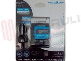 Visualizza i dettagli per CARICABATTERIA PER 4 AA O AAA 3 IN 1 220V 12V USB Immagine di CARICABATTERIA PER 4 AA O AAA 3 IN 1 220V 12V USB