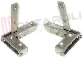 Visualizza i dettagli per KIT CERNIERA PORTA FORNO DX+SX Immagine di KIT CERNIERA PORTA FORNO DX+SX