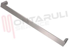 Visualizza i dettagli per MANIGLIA FORNO SILVER L=433MM. Immagine di MANIGLIA FORNO SILVER L=433MM.